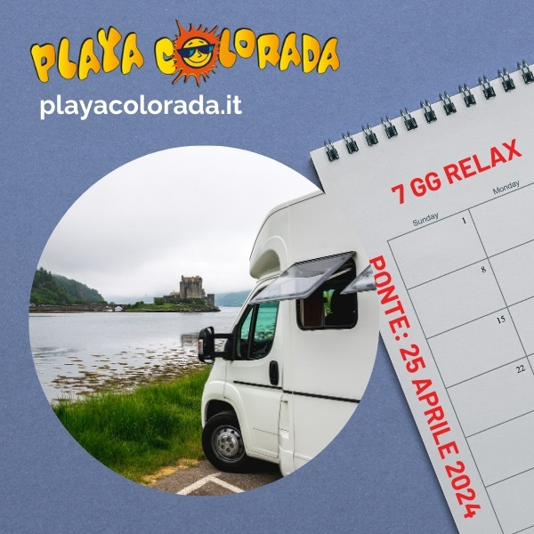 ponte 25 aprile 2024 camping playa colorada